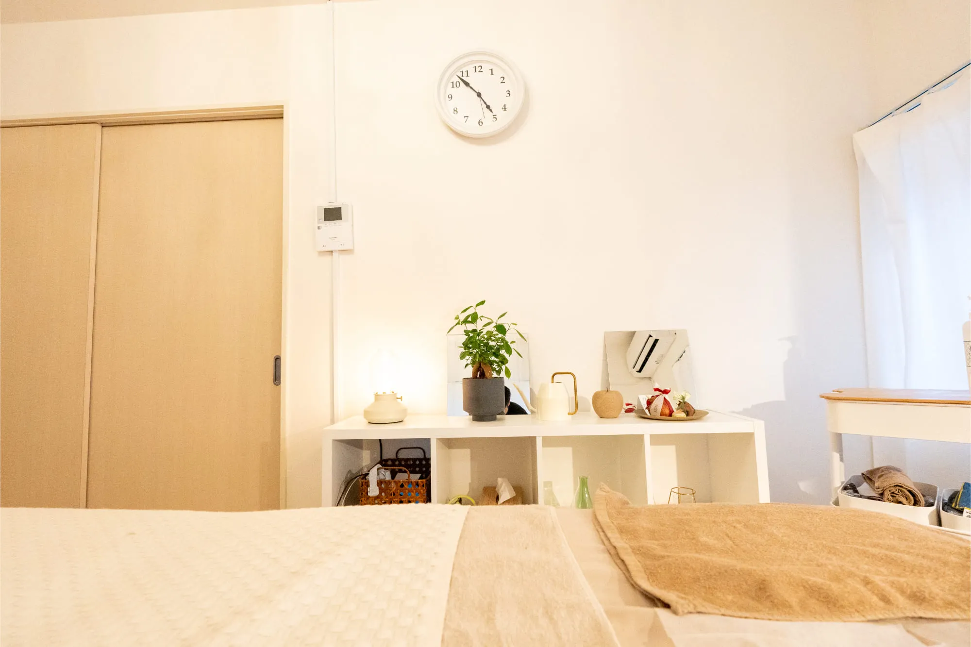 ここは”整えて、還る”小さなやすらぎのサロンです